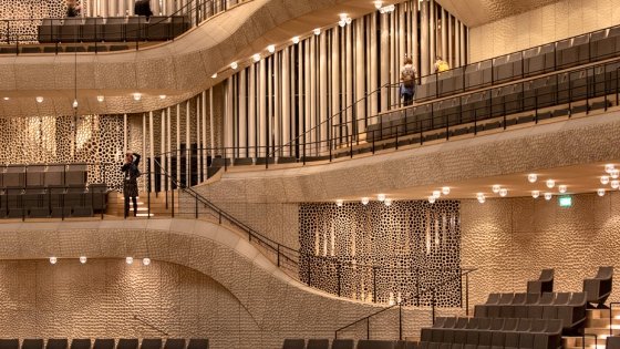 Elbphilharmonie: Großer Saal mit Orgel - © Wilfried Sander