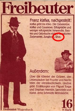 Zeitschrift ‚Freibeuter‘ Nr. 16 aus 1983: Franz Kafka